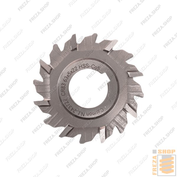 Фреза дисковая CR83 63x5x22 z=16, Carmon
