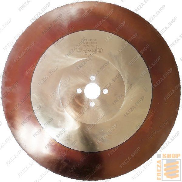 Фреза дисковая HSS DMo5 550x3,0x50 z=470 BW TiALN (4/15/80) для стальных профилей,(Segmetal, Италия)