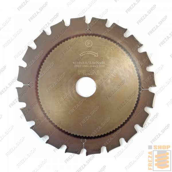 Диск по металлу MG 210x2,6/2,0x30 z=20 (FLAI, Италия)