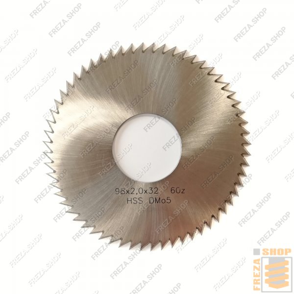 Пильный диск HSS 98x2,0x32 z=60 правый