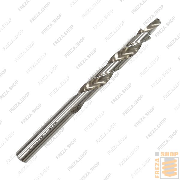 Сверло комбинированное HSS 6,0x13/10x133, z=2  180гр. цилиндрическое зенкерование, Wemaro