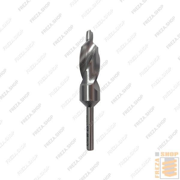 Сверло комбинированное HSS 6/14x6/35x83x5-90° z=2 shank Ø5x30