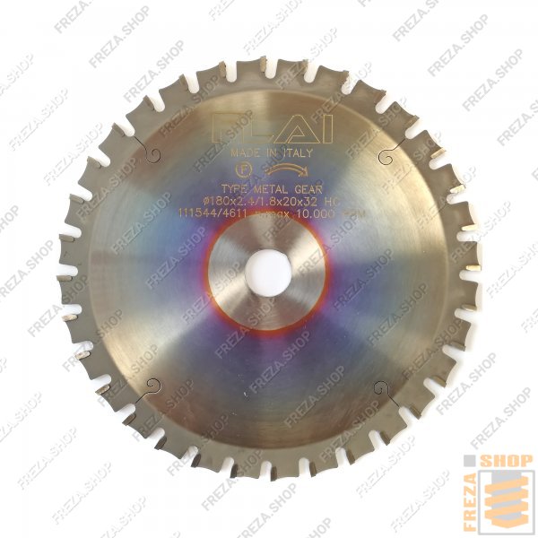 Диск по металлу MG 180x3,2/1,8x20 z=32 (FLAI, Италия)