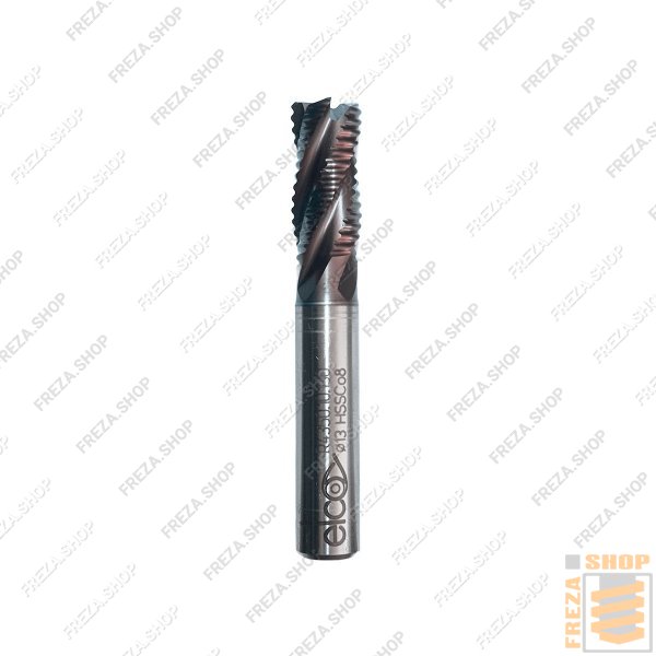 Фреза концевая HSS 13x26/38x83x12 z=4 Sapphire Co8% h6 30° chip-breaker, Elco