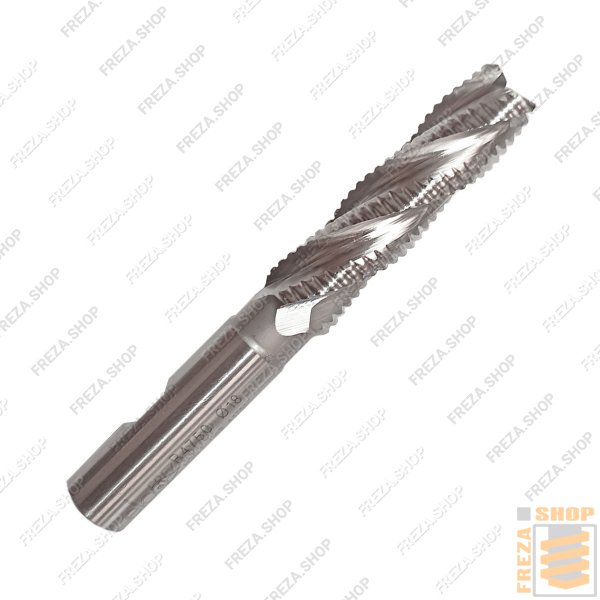 Фреза концевая HSS 18x63/75x123x16 z=4 Co8% h6 30° chip-breaker, Elco