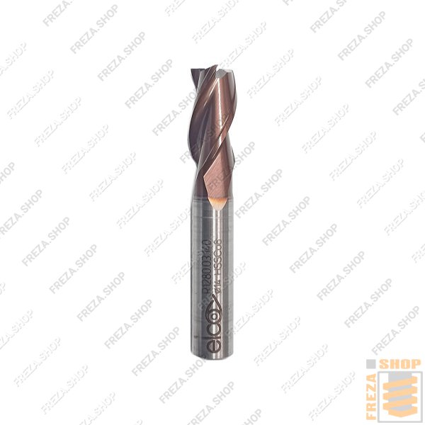 Фреза концевая HSS 14x26/38x83x12 z=3 Sapphire Co8% h6 30°, Elco