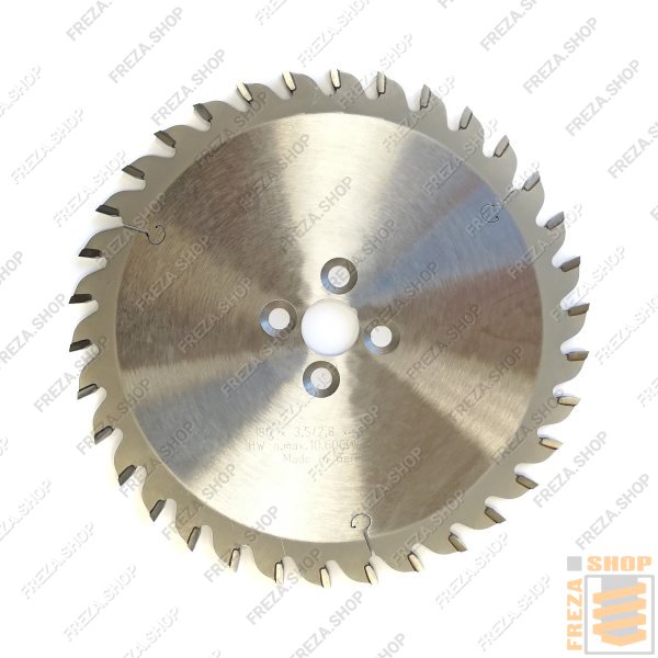 Фреза дисковая HM 180x3,2/2,8x20 z=34 pos. прямой зуб (4/7,5/36) для ЧПУ ПВХ