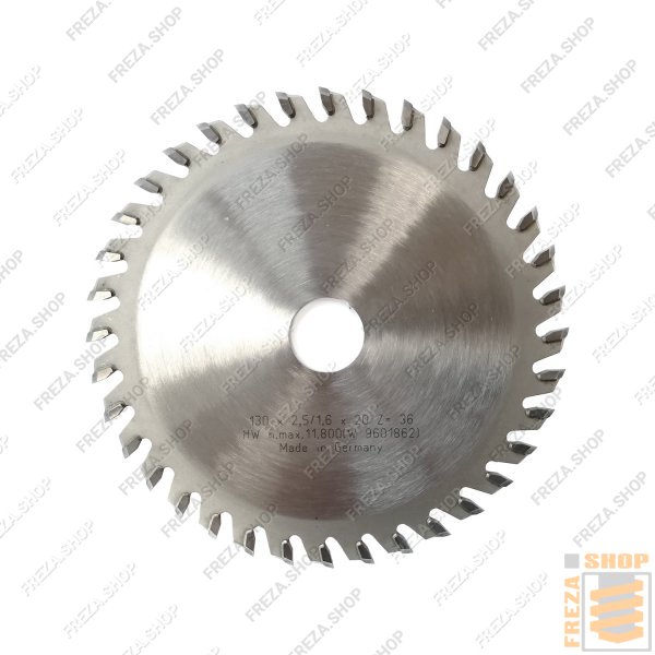 Пильный диск HM 130x2,5x20 z=36 левый (Wemaro, Германия)