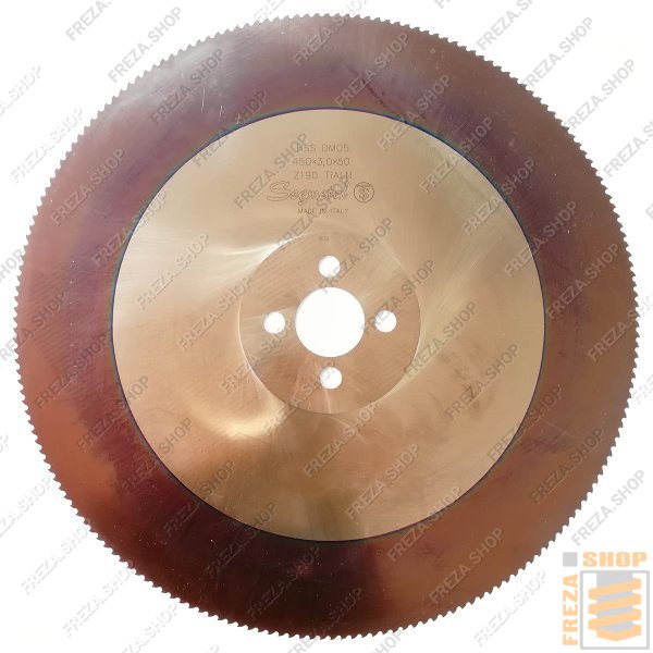 Фреза дисковая HSS DMo5 450x3,0x50 z=190 С(HZ) TiALN (4/15/80),(Segmetal, Италия)