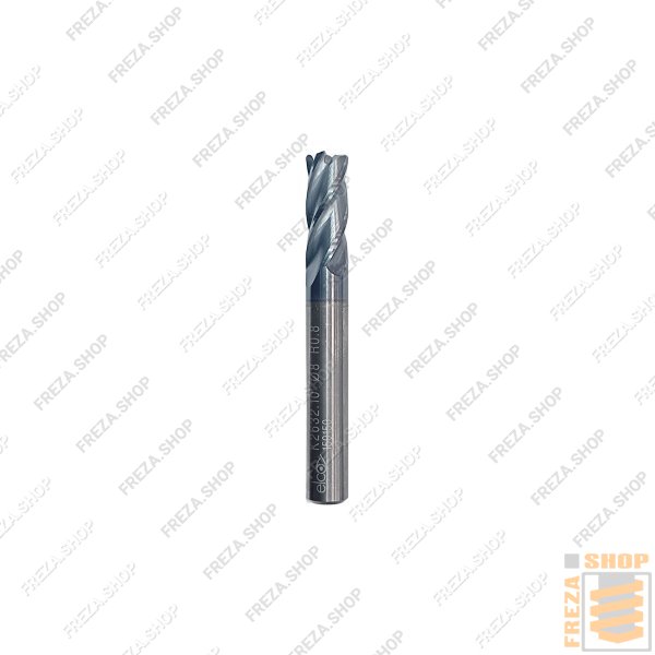 Фреза концевая HM 8x19x63x8 z=4 Sapphire R=0,8 30°/33°, Elco