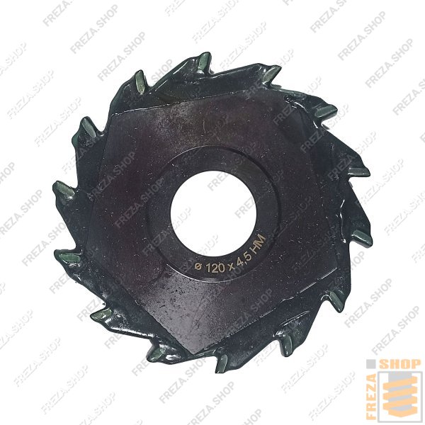 Фреза дисковая HM 120x4,5x32 z=14