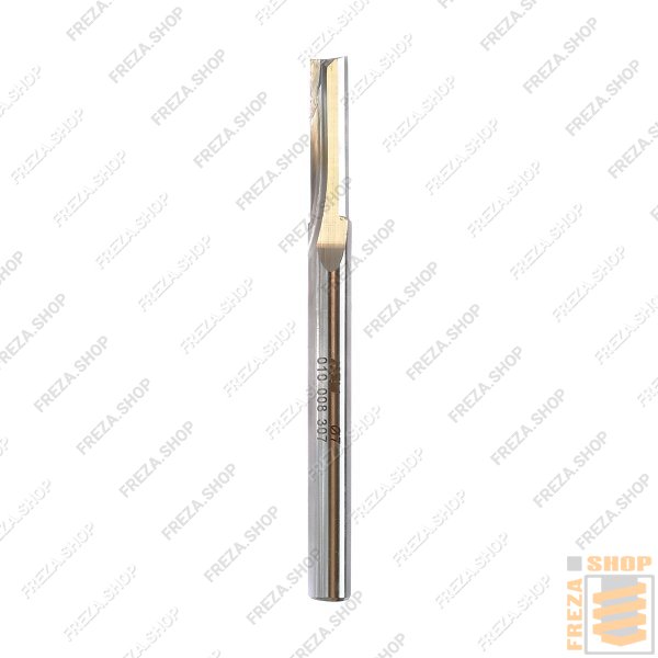 Фреза концевая HSS 7x30x100x8 z=2 прямые кромки UPVC, Wemaro