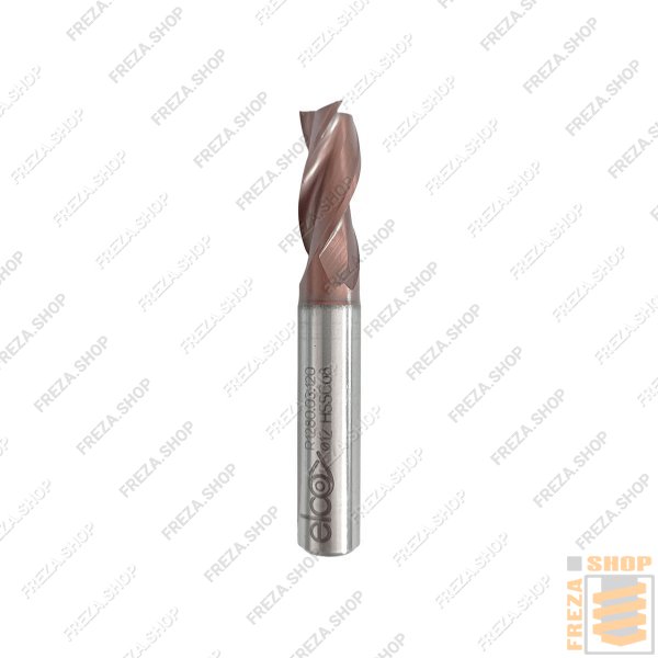 Фреза концевая HSS 12x26/38x83x12 z=3 Sapphire Co8% h6 30°, Elco