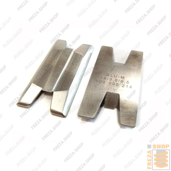 Нож зачистной 19/40/3,6/0,5 двусторонний, Wemaro