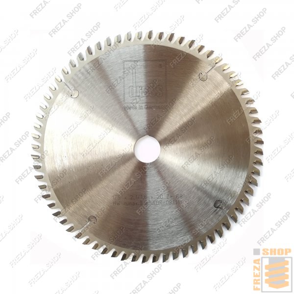 Пильный диск HM 175x2,1/1,6x20 z=68 pos. WZ для штапикореза (Dress, Германия)