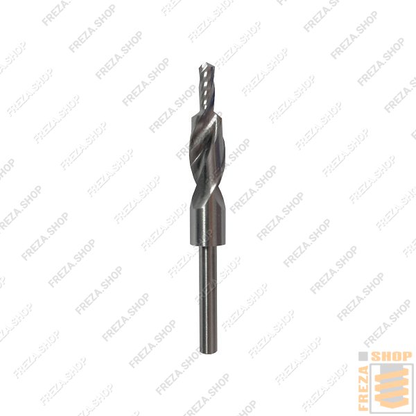 Сверло комбинированное HSS 5,0x6/10x35x83x5 90° z=2