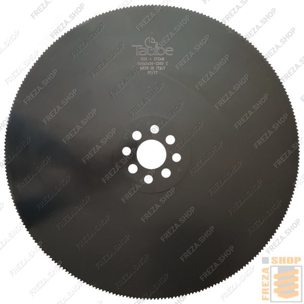Фреза дисковая HSS DMo5 500x3,0x50 z=260 С(HZ) Vapo (4/15/80) для стальных профилей, (Taube, Италия) для OTO MILLS