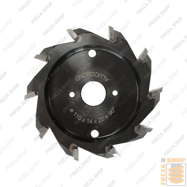 Фреза дисковая HM 110x14x20 z=10 90°градусов для GMC