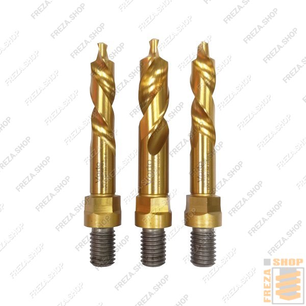 Комплект сверл SCHIRMER HAFFNER HSS 5/10/87L/m10-5/12/87R/m10-5/10/87L/m10 на резьбе (Vorto, Турция)