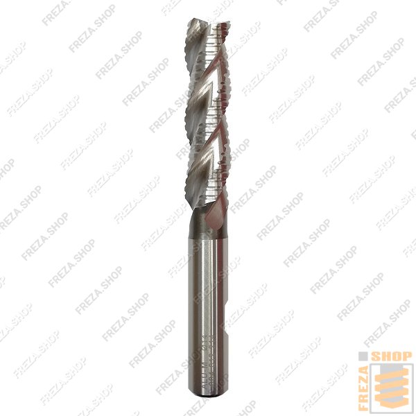 Фреза концевая HSS 14x53x110x12 z=3 плоская/ребристая с фаской, Wemaro