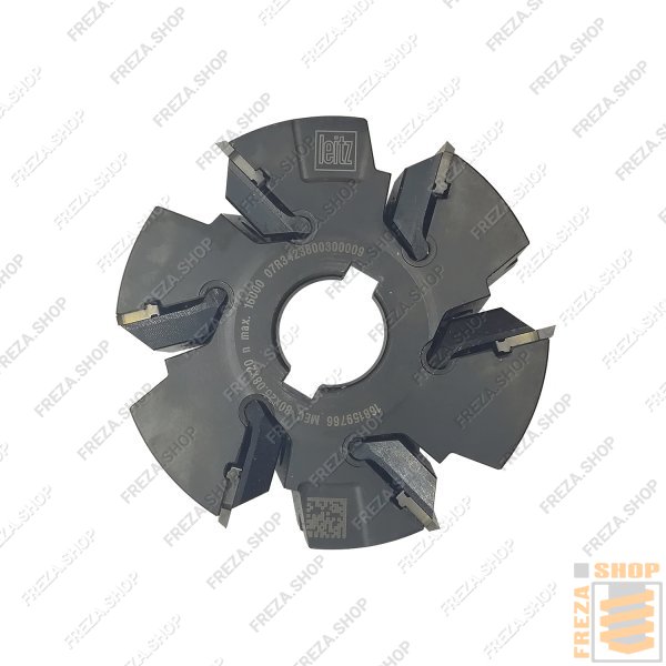 Фреза дисковая HM 80x25x20 z=6 (3+3) ALU-Bender для композитных материалов