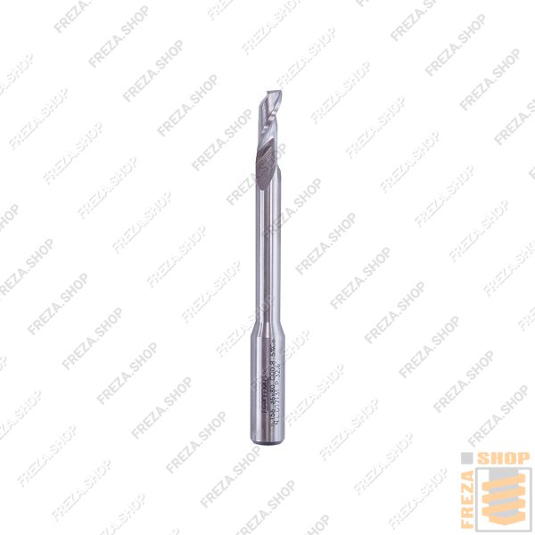 Фреза концевая HSS Co5% 6x15/40x80x8 z=1 ALL158 для алюминия (CARMON, Италия) 