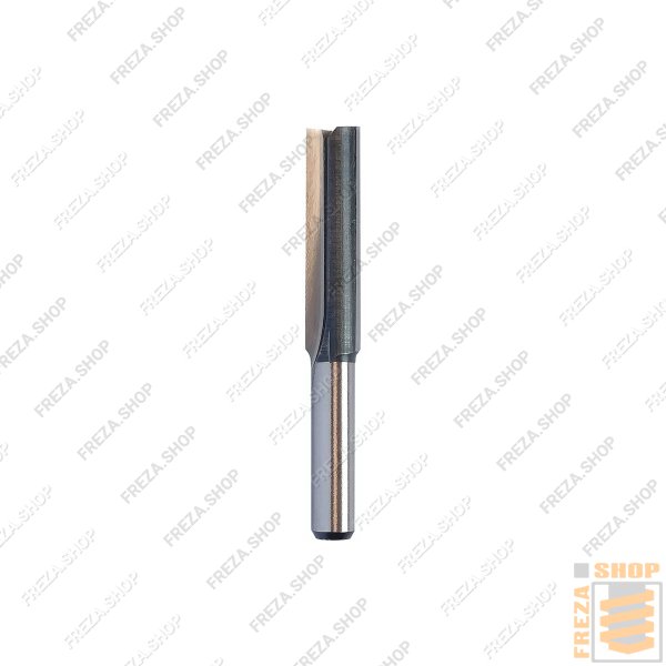 Фреза концевая HSS 10x40x75x8 z=2 прямые кромки UPVC, Wemaro