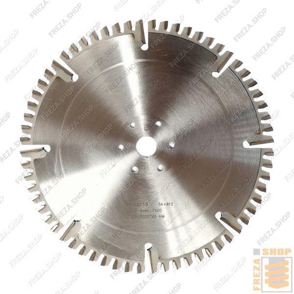 Фреза дисковая HM 250x4,5/3,5x20 z=52+8FZ Sturtz, radius (6/5/50), DEFO