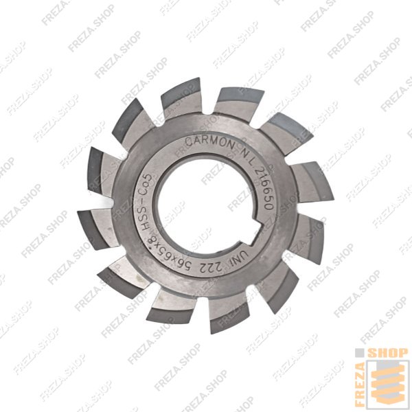 Фреза дисковая UNI 222 70x17x27 56x65x8 b=10, Carmon