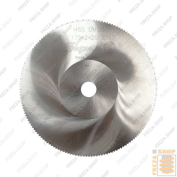 Пильный диск HSS 175x2,0x20 z=160 BW BIANCA для штапикореза (Segmetal, Италия)