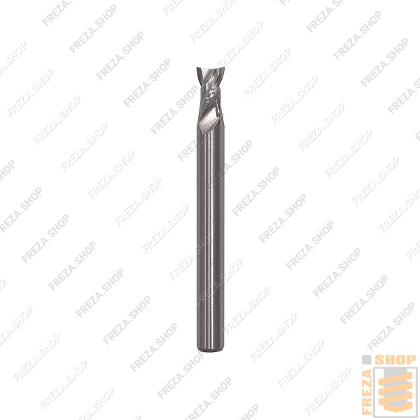 Фреза концевая HSS 8x14x80x8 z=2 180°AL/PVC, Wemaro