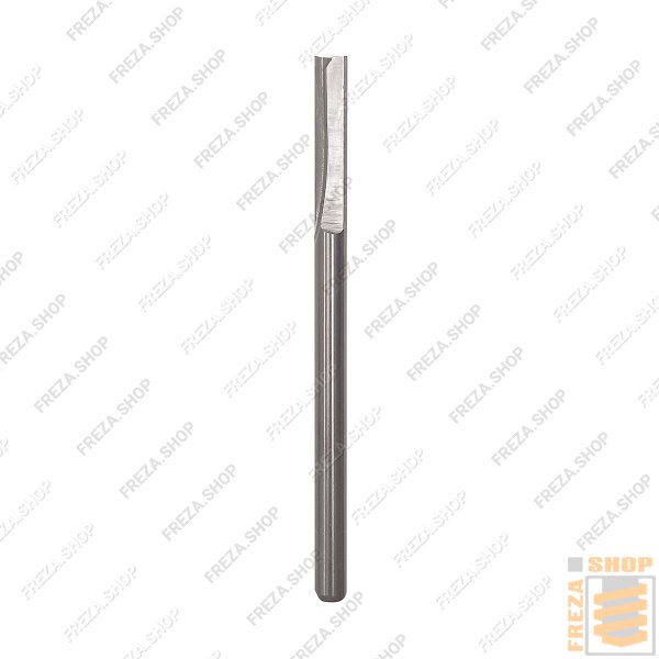 Фреза концевая HSS 6x30x100x6 z=2 прямые кромки UPVC, Wemaro