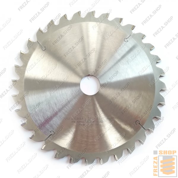 Фреза дисковая HM 250x5,0/3,6x32 z=32, neg.6° radius, URBAN
