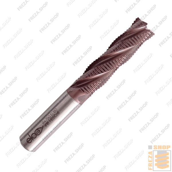 Фреза концевая HSS 18x63/75x123x16 z=4 Sapphire Co8% h6 30° chip-breaker, Elco