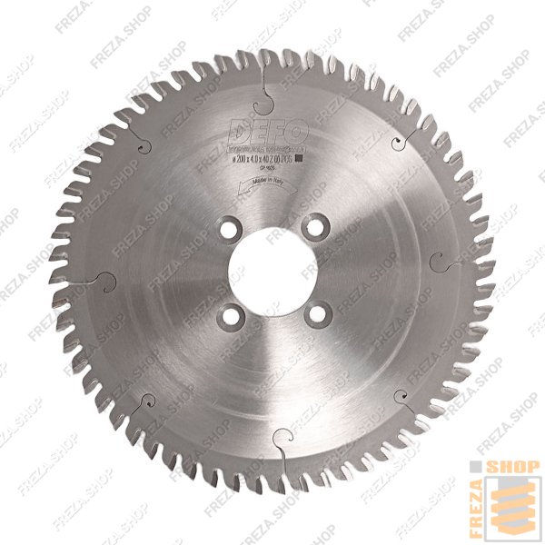 Фреза дисковая HM 200x4,0/3,2x40 z=60+4 SV pos. для FMC 340 (DEFO, Италия)
