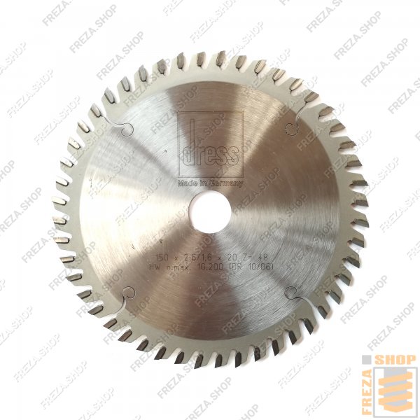 Пильный диск HM 150x2,8x20 z=48 GLZ WZ (Dress, Германия)