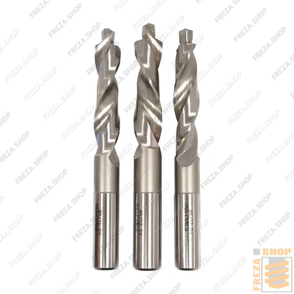 Комплект сверл MURAT HSS+Co5% 11R/100-12L/102-11R/100 с лыской (DEFO, Италия)