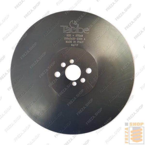 Фреза дисковая HSS DMo5 250x2,0x32 z=320 A Vapo (2/8/45+2/9/50+2/11/63),(Taube, Италия)