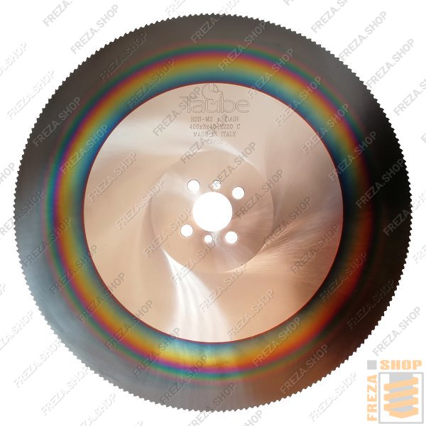 Фреза дисковая HSS DMo5 400x3,0x40 z=220 С(HZ) TiAlN (2/8/55+4/12/64) по стали, (Taube, Италия)