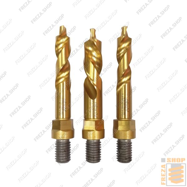 Комплект сверл ELUMATEC HSS 6/10/90R/m10-6/12/87L/m10-6/10/90R/m10 на резьбе (Vorto, Турция)