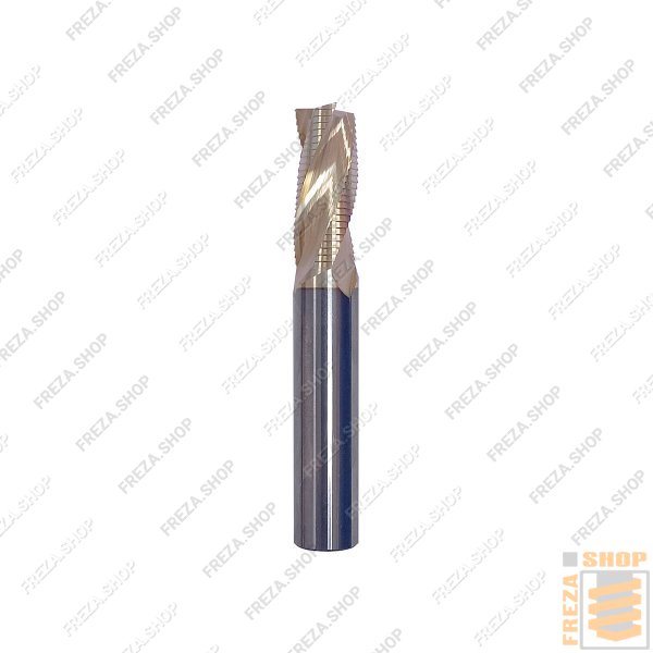 Фреза концевая HM 12x30x80x12 z=3 TiN WR ребристая, Wemaro
