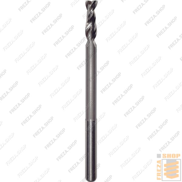 Фреза концевая HSS 8x25/80x120x8 z=2 180°AL/PVC, Wemaro
