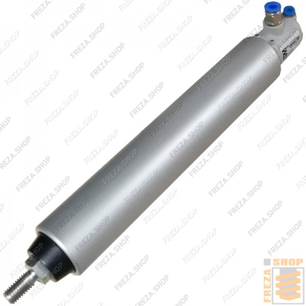 Пневмоцилиндр D40x215/150 под 2 трубки/шток m10 out (без фитингов и упора) Gemma