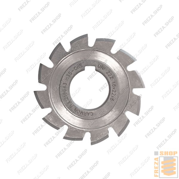 Фреза дисковая UNI 222 63x10x22 z=12 18x22x6 b=5, Carmon