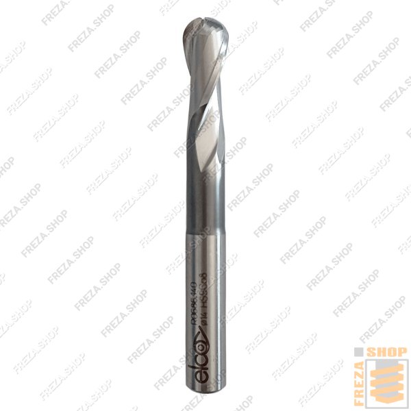 Фреза концевая HSS 14x26/65x110x12 z=2 R=7 Co8% h6 25°, Elco