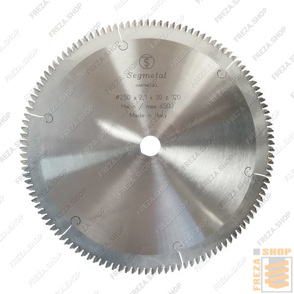 Пильный диск HM 250x2,2/1,8x20 z=120 для штапикореза (Segmetal) 